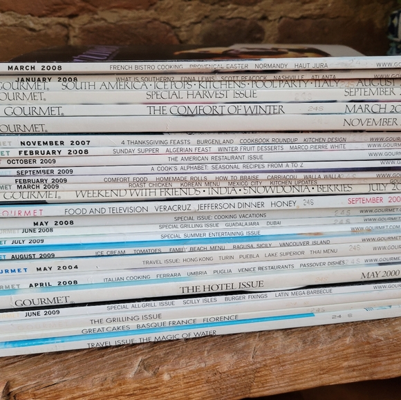 Gourmet Magazines 5 for $10 - Picture 1 of 3
